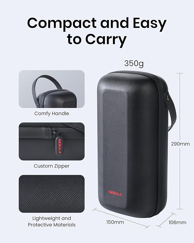 ANKER NEBULA CAPSULE 3 SERIES TRAVEL CASE BLACK D0718112 thumbnail 3