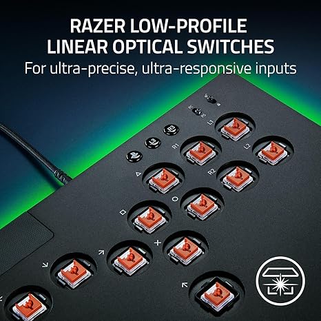 RAZER KITSUNE ALL BUTTON OPTICAL ARCADE CONTROLLER FOR PS5 RZ06-05020100-R3G1 thumbnail 4