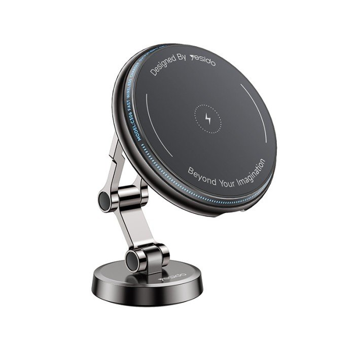 YESIDO 15W WIRELESS CHARGING MAGNETIC HOLDER C306