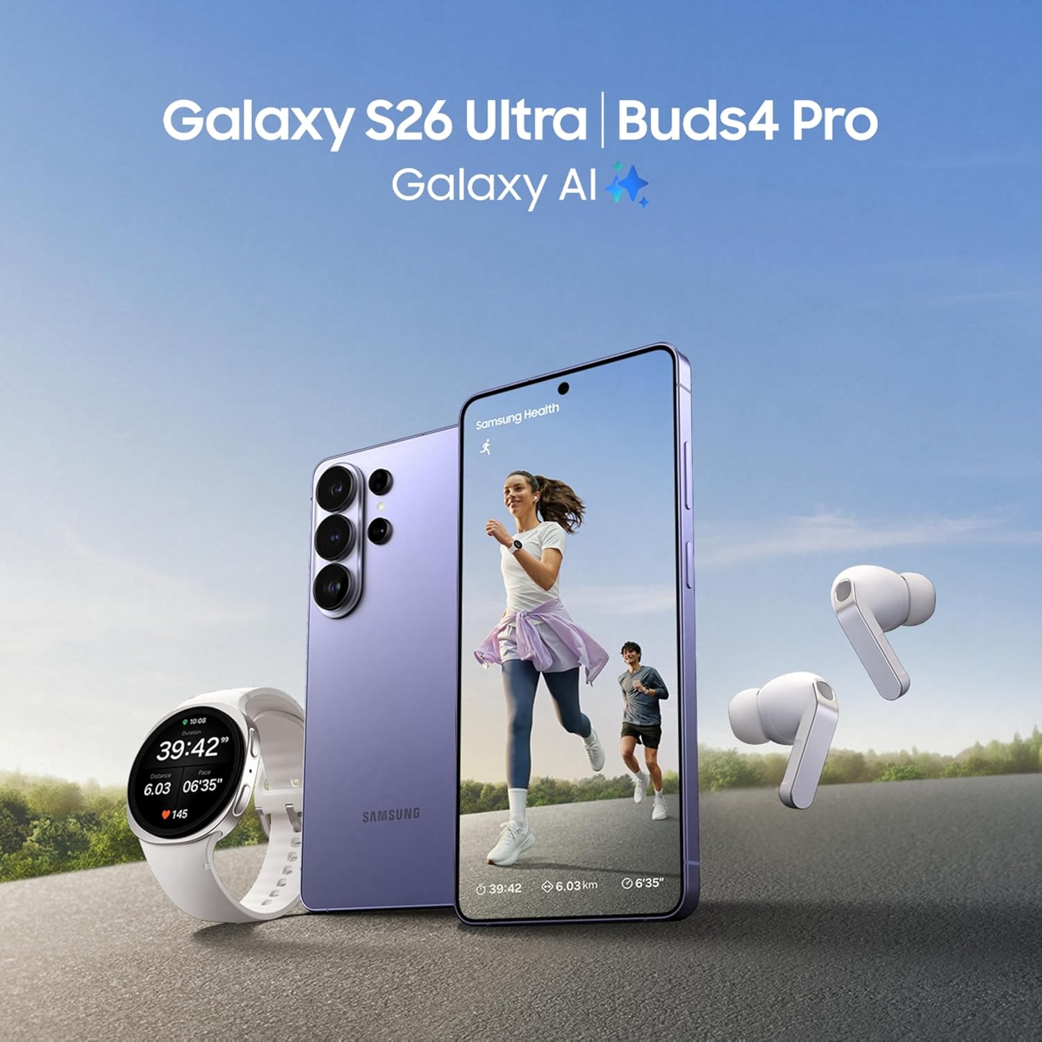 SAMSUNG GALAXY S26 ULTRA 5G 12GB 256GB COBALT VIOLET SM-S948BDS thumbnail 6