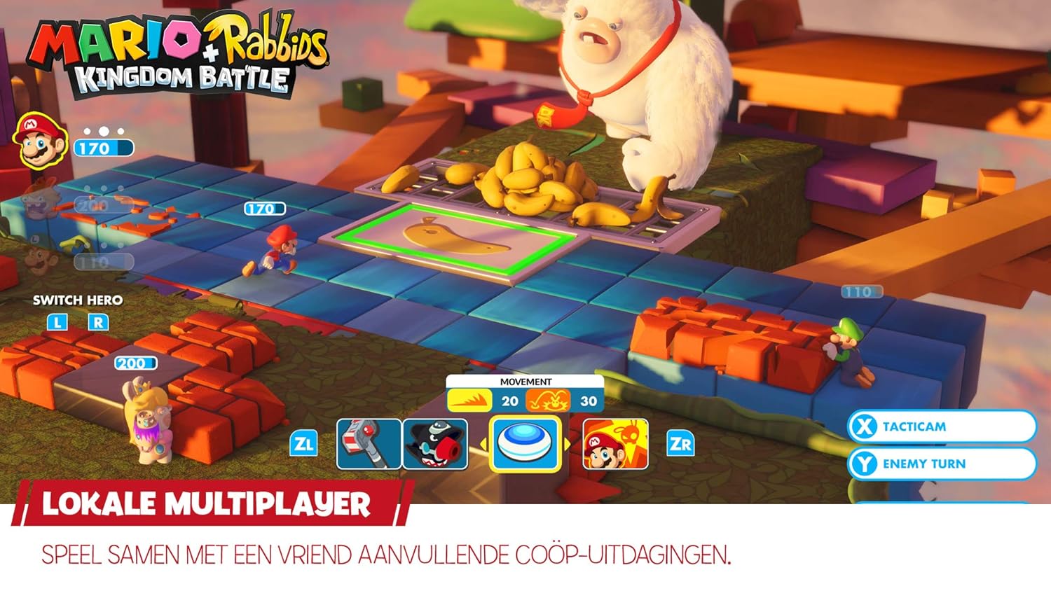 NINTENDO SWITCH MARIO RABBIDS KINGDOM BATTLE GAME thumbnail 6