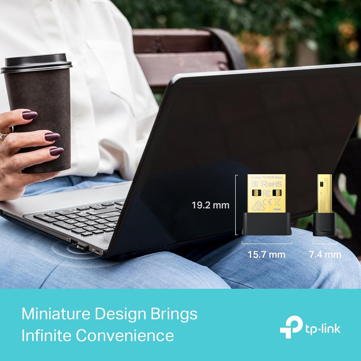 TP LINK AX9000 NANO WIFI 6 BLUETOOTH 5.3 USB ADAPTER ARCHER TX10UB NANO thumbnail 11
