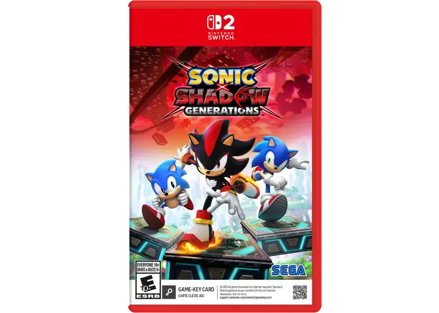 NINTENDO SWITCH 2 SONIC SHADOW GENERATIONS GAME CD