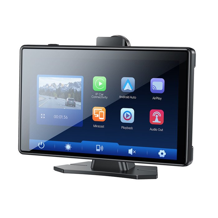 YESIDO 9 INCH CARPLAY WITH DRIVING RECORDER WITH CAMERA KM18
