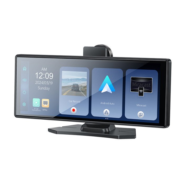 YESIDO 10.26 INCH CAR PLAY WITH DRIVING RECORDER WITH CAMERA KM19
