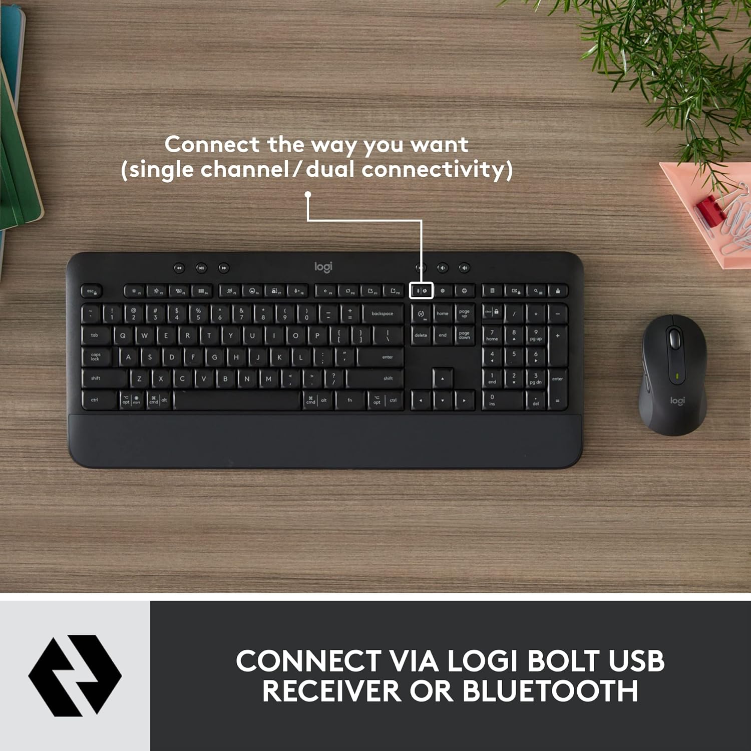 LOGITECH SIGNATURE MK650 COMBO FOR BUSINESS ARB GRAPHITE 920-011003 thumbnail 4