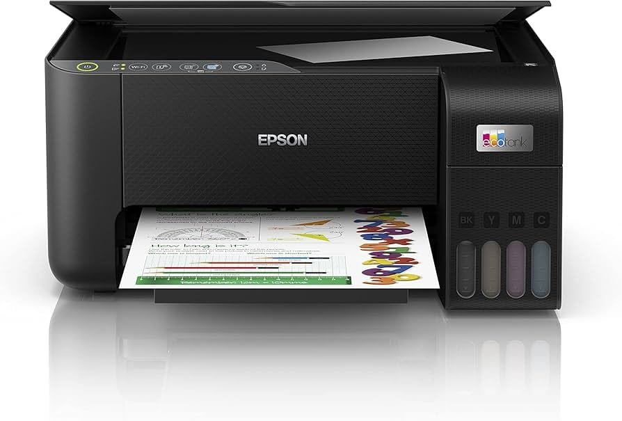 Epson EcoTank L3250 3-in-1 Home Ink Tank Printer - Cost-Effective Printing, Scanning, and Copying