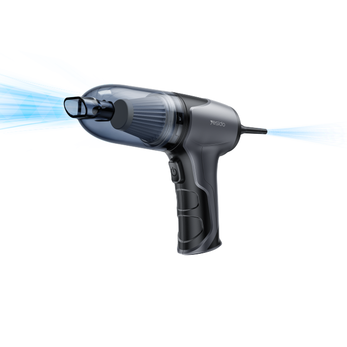 YESIDO WIRELESS DUSTER VACUUM CLEANER BLACK VC08