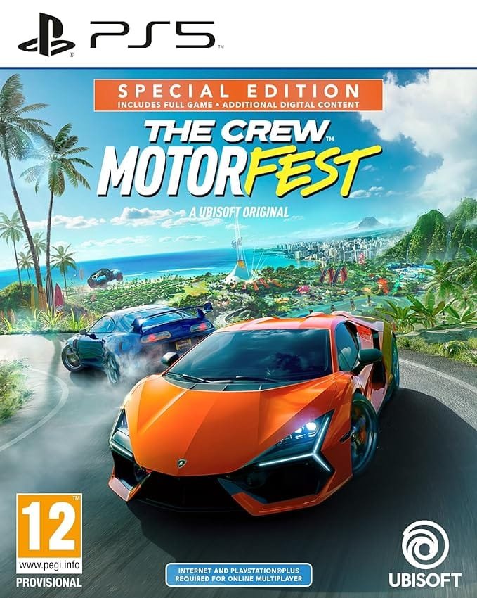 Sony PS5 The Crew Motor Fest Special Edition Game CD : Hit the Road