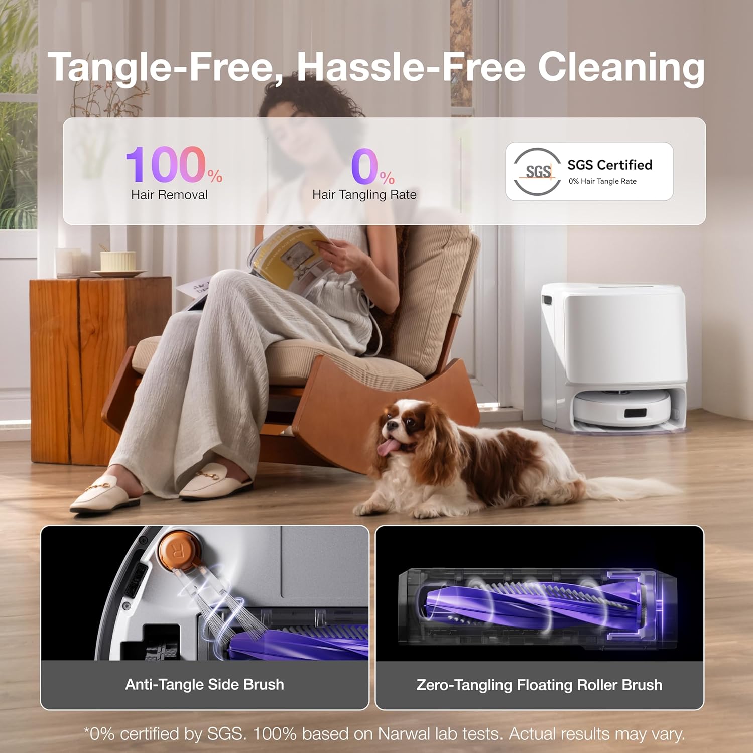 NARWAL FREO X10 PRO ROBOT VACUUM AND MOP COMBO WHITE NRL-RC-FREO-X10PRO-WHI thumbnail 2