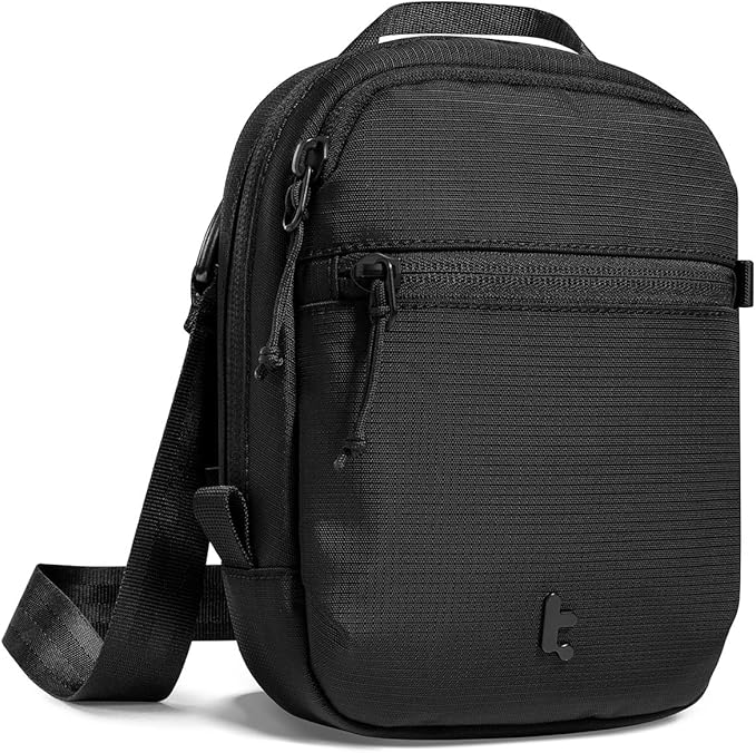 TOMTOC AVIATOR T37 TRAVEL CROSSBODY BAG BLACK T37S1D1 thumbnail 2