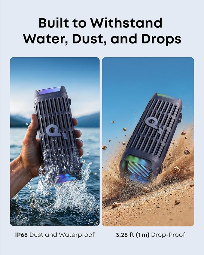 ANKER SOUNDCORE BOOM 3I 50W SPEAKER BLUE D5100030 thumbnail 2