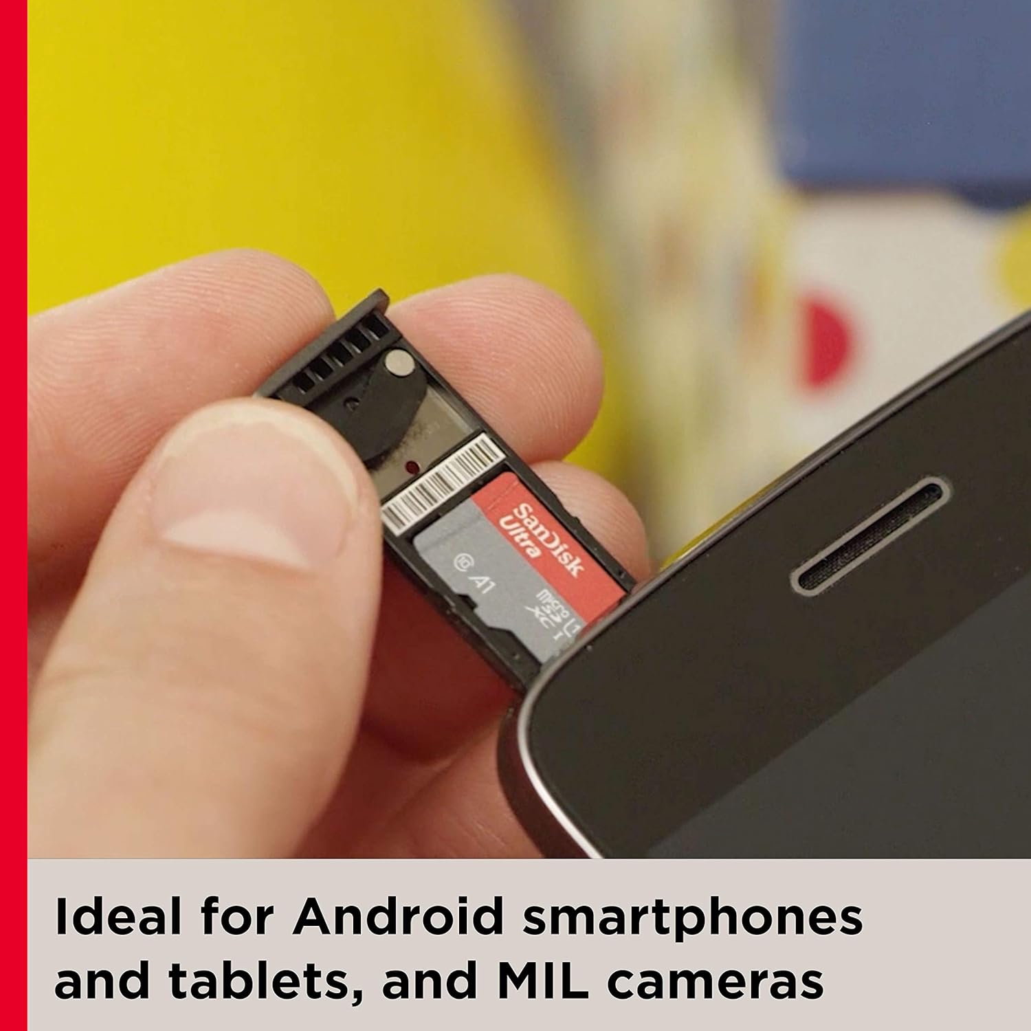 SANDISK ULTRA A1 MICROSDXC UHS-I CARD WITH ADAPTER 1TB SPEED UP TO 150 MBS SDSQUAC-1TOO-GN6MA thumbnail 2
