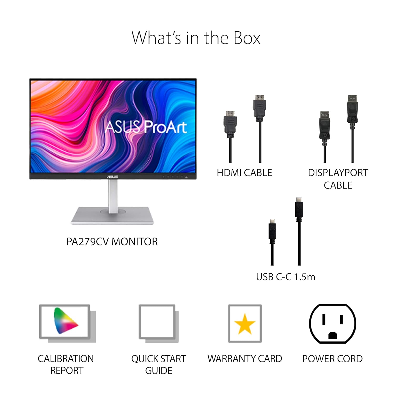ASUS MONITOR AS PA279CV 60HZ 5MS IPS 3840 X 2160 UHD-4K90LM06M1-B01170 thumbnail 8