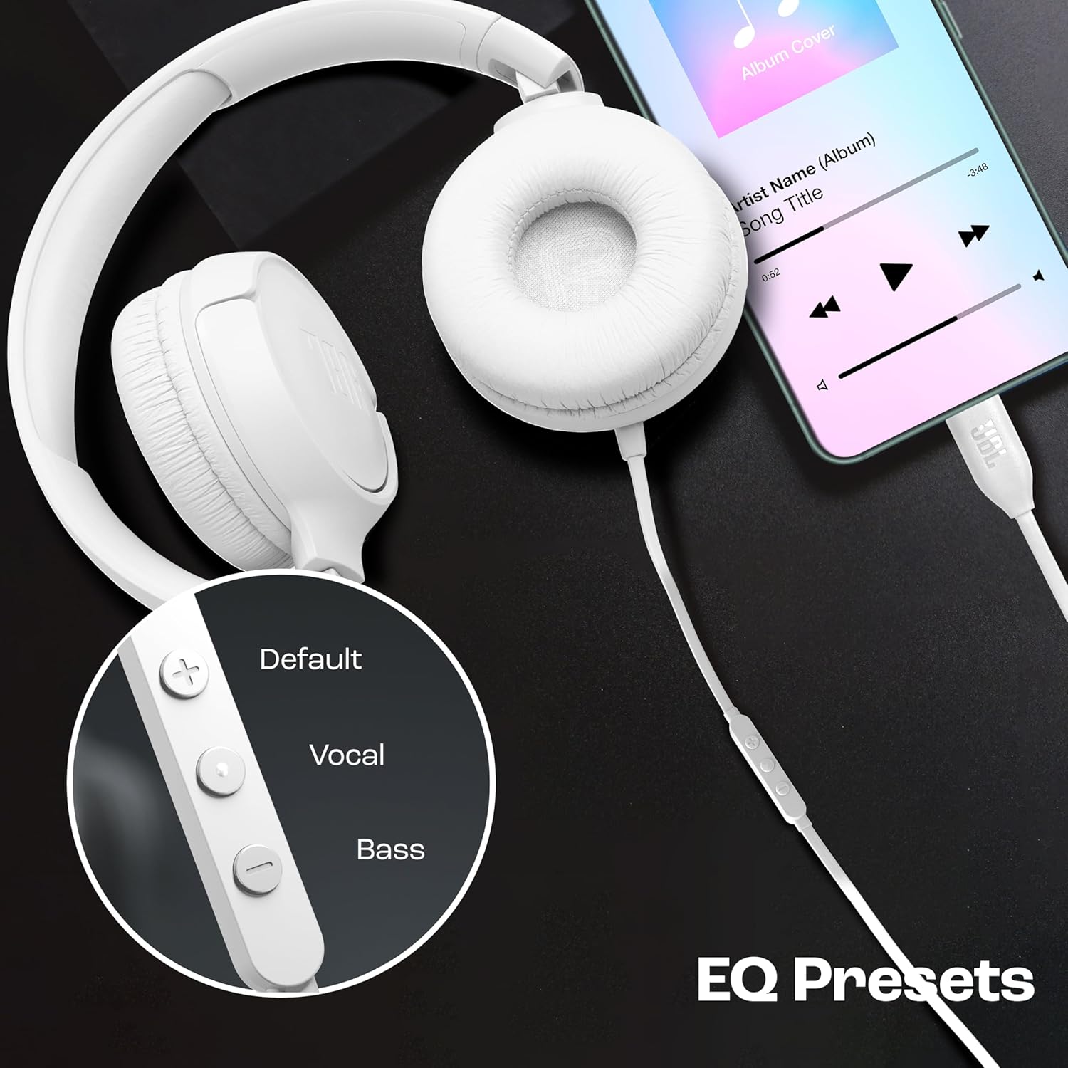 JBL TUNE 520C USBC WIRED HEADSET WHITE thumbnail 6