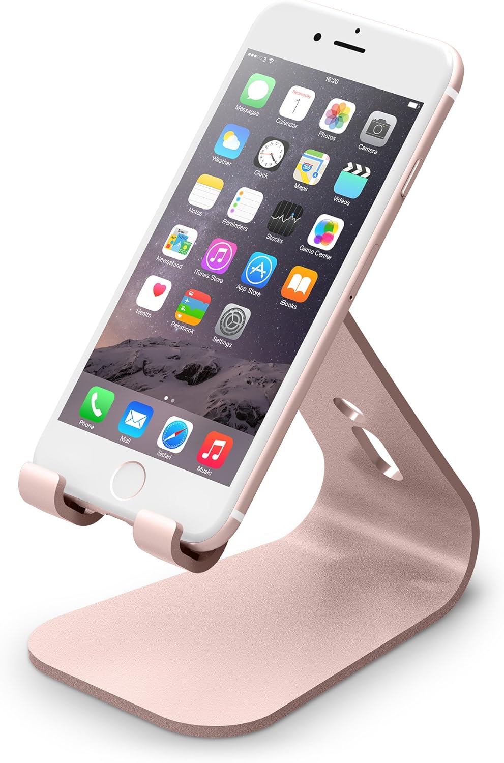 ELAGO ALUMINUM M2 STAND FOR SMART PHONES ROSE GOLD EL-M2-STAND-RGD thumbnail 2