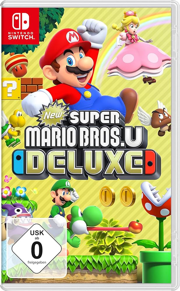 NINTENDO SWITCH SUPER MARIO BROS WONDER U DELUXE GAME CD
