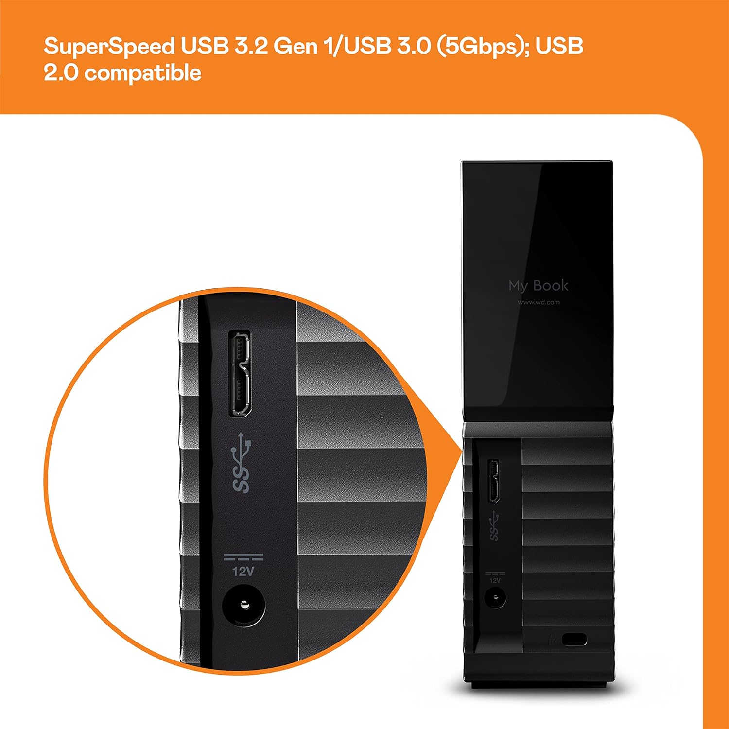 WD ESSENTIAL MY BOOK 6TB USB WDBBGB0060HBK-EESN thumbnail 4