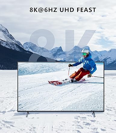 S-TEK HDMI CABLE 8K 3 MTR thumbnail 5