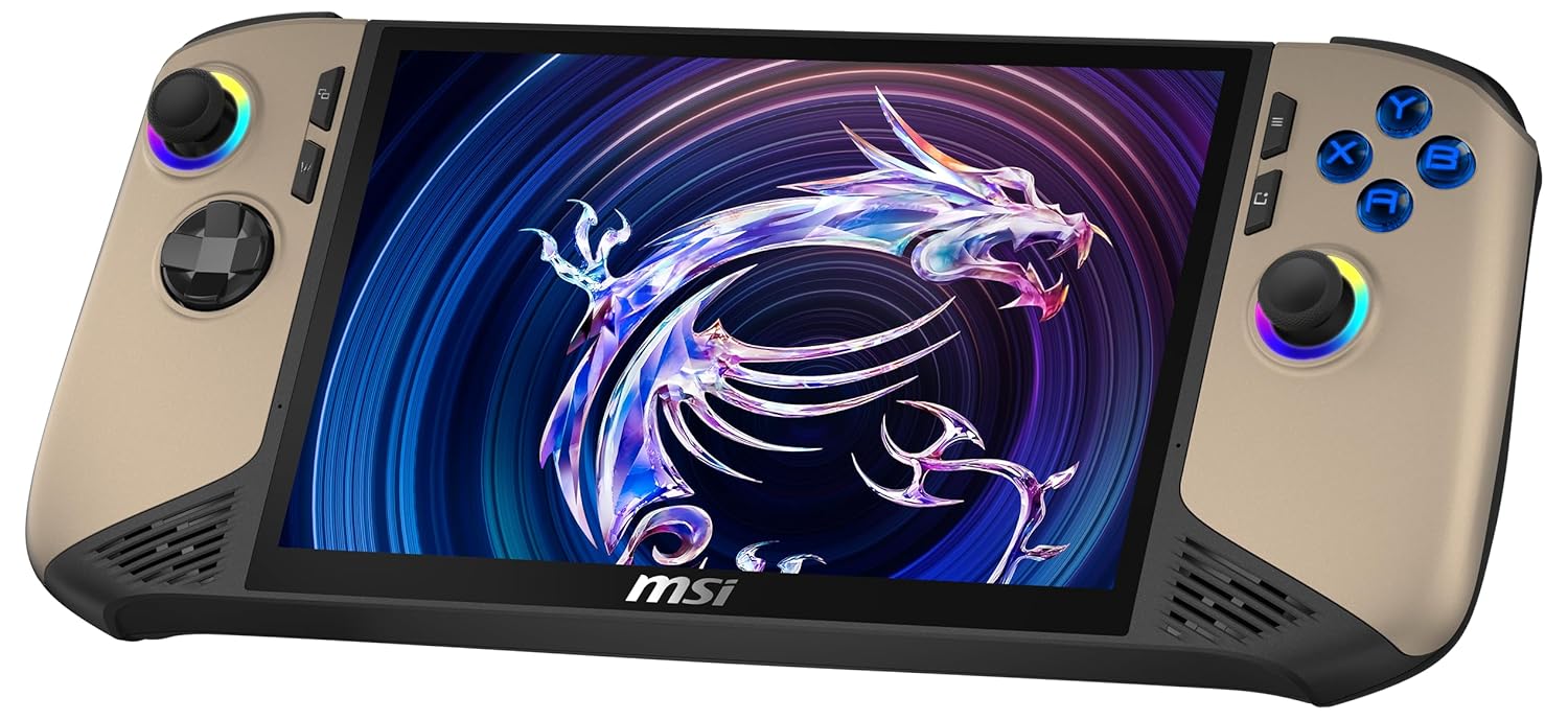 MSI CLAW 8 INTEL CORE ULTRA 7 8 INCH FHD 120HZ 32GB RAM 1TB SSD WIN 11 GAMING CONSOLE AI+ A2VM thumbnail 2