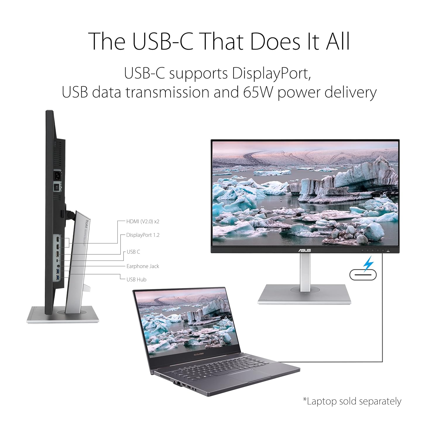 ASUS MONITOR AS PA279CV 60HZ 5MS IPS 3840 X 2160 UHD-4K90LM06M1-B01170 thumbnail 7
