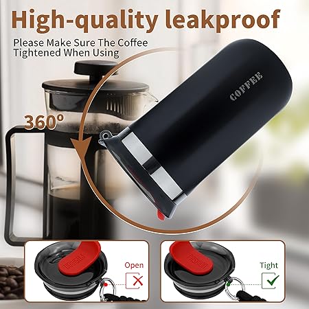 COFFEE CUP 350ML BLACK thumbnail 4