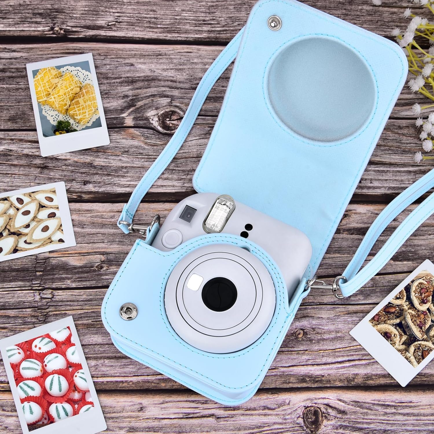 INSTAX MINI 12 CAMERA BAG BLUE thumbnail 6