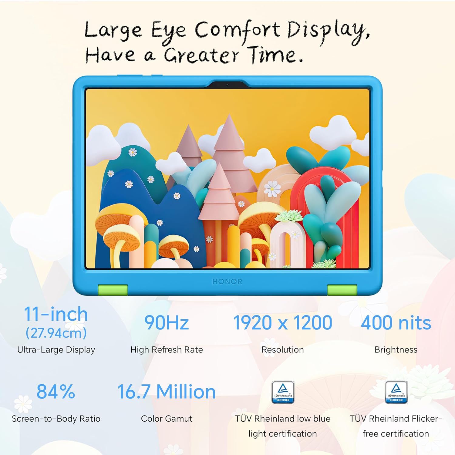 HONOR PAD X8B KIDS EDITION 4GB-128GB SPACE GRAY NDL2-W09 thumbnail 8
