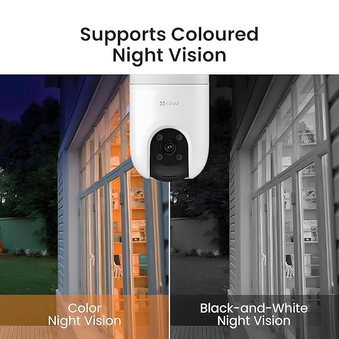 EZVIZ Smart Home Camera H8C 4G - 360° Coverage with 4G Connectivity for Versatile Security thumbnail 3