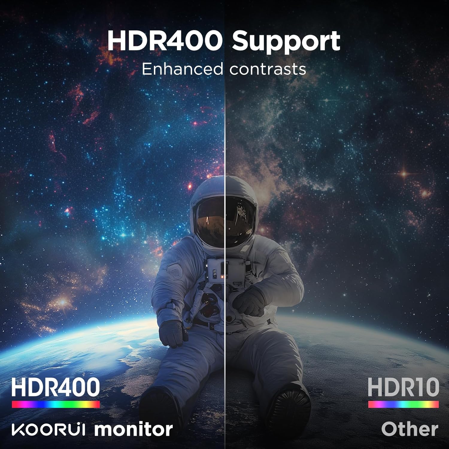KOORUI 34 INCH UHD 3440X1440 240HZ 1MS VA PANEL GAMING MONITOR G3441XC thumbnail 12