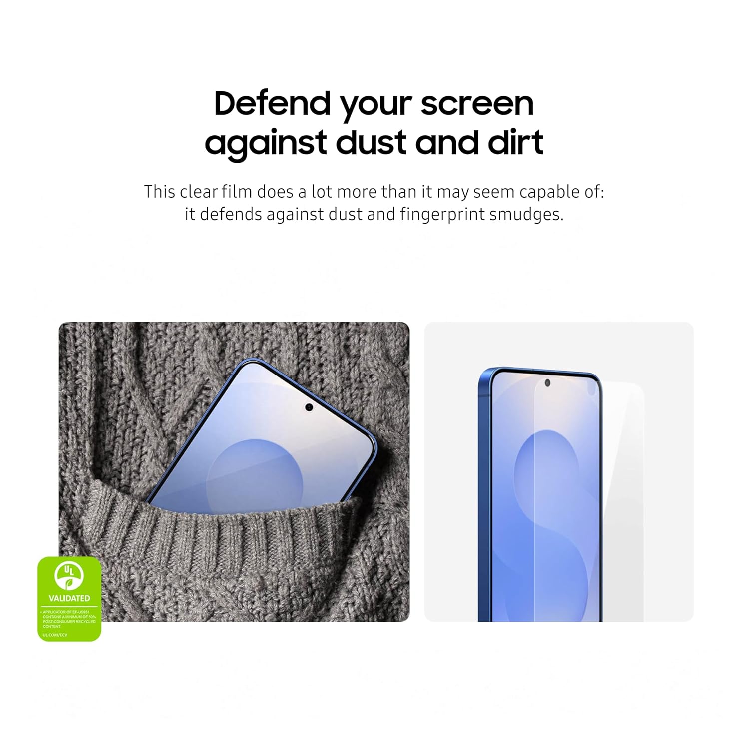 SAMSUNG GALXY S25 ANTI-REFLECTING FILM CLEAR EF-US931CTEGWW thumbnail 4