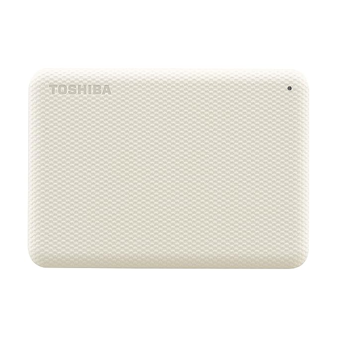TOSHIBA CANVIO ADVANCE 4 TB 2.5 INCH EXTERNAL HARD DRIVE WHITE HDTCA40EW3CA thumbnail 2