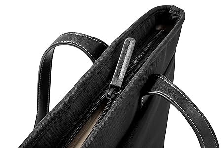 TOMTOC VERSATILE T23 LAPTOP TOTE BAG BLACK T23S1D1 thumbnail 3