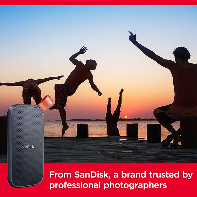 SANDISK PORTABLE SSD 2TB SPEED UP TO 800 MBPS SDSSDE30-2T00-G26 thumbnail 6
