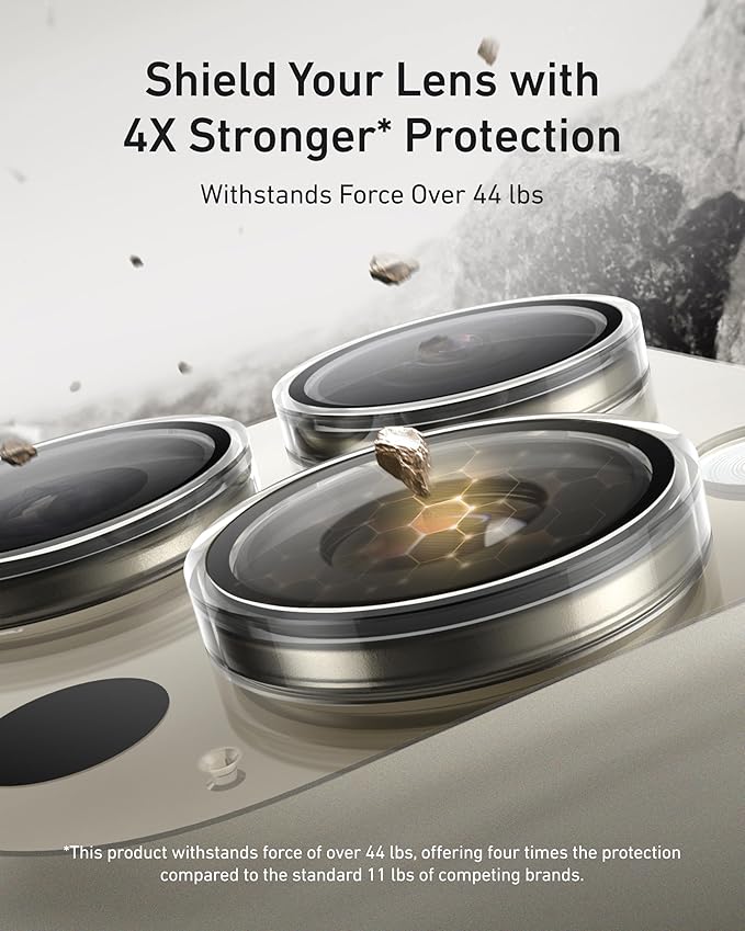 ANKER IPHONE 16 PRO MAX EASY FIT SCREEN PROTECTOR KIT HD 2-PACK A720AH0C thumbnail 4