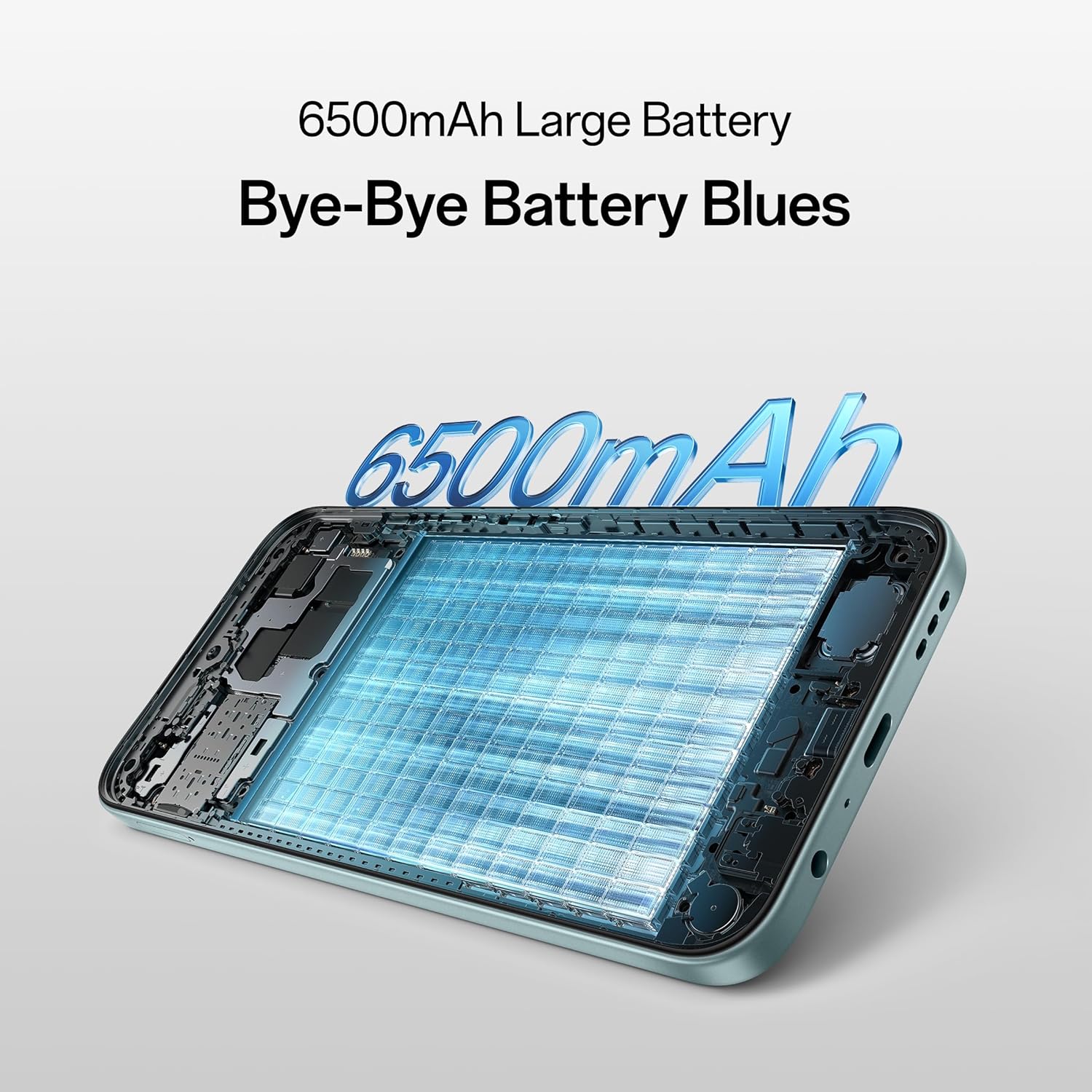 OPPO A6X 5G 4GB-128GB ICE BLUE WITH WIRELESS SPEAKER CPH2783 thumbnail 3