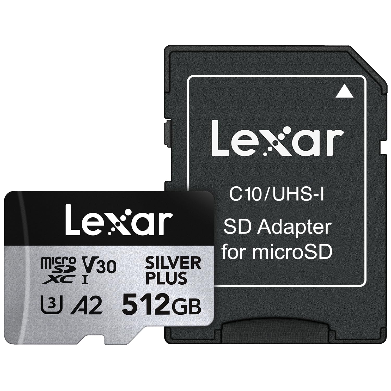 LEXAR PROFESSIONAL SILVER PLUS MICROSDXC UHS-I CARDS 205MB/S-512GB LMSSIPL512G-BNANG thumbnail 2