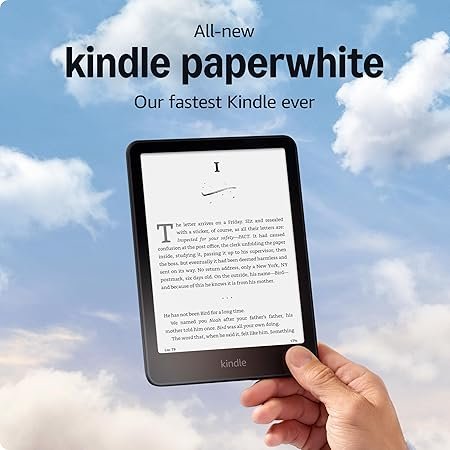 Amazon Kindle Paperwhite 7-Inch (12th Generation) E-Reader - USB-C, Waterproof, Adjustable Warm Light (Black) thumbnail 2