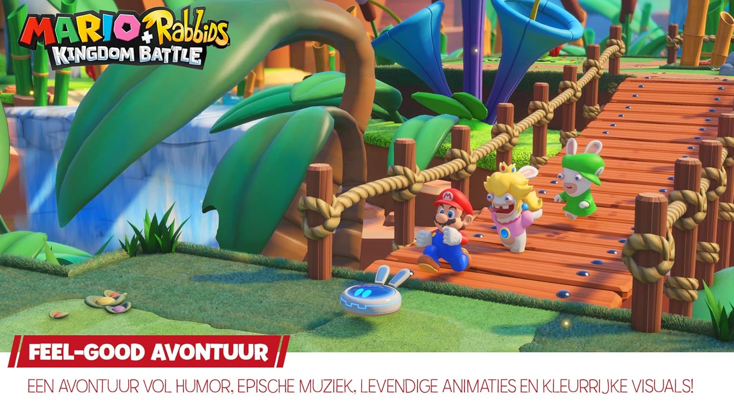 NINTENDO SWITCH MARIO RABBIDS KINGDOM BATTLE GAME thumbnail 2