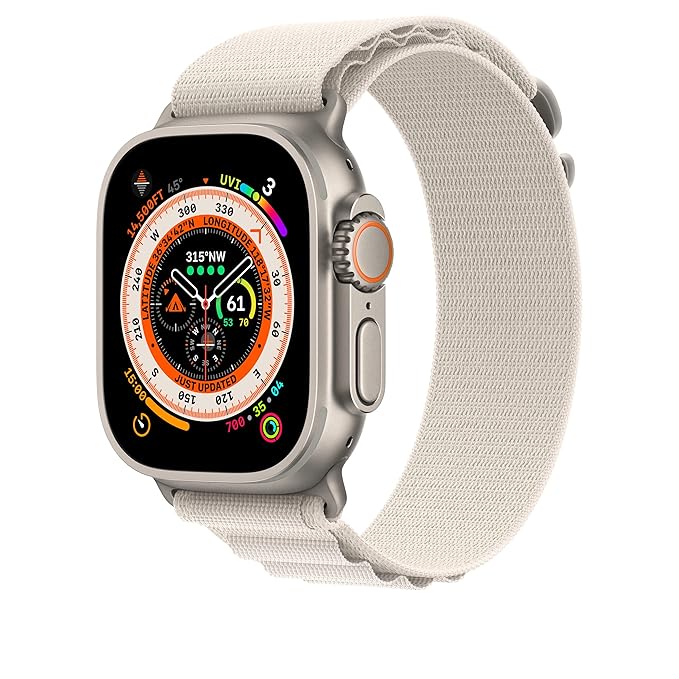 APPLE WATCH ULTRA 49MM STARLIGHT ALPINE LOOP BAND S MQE53 thumbnail 3