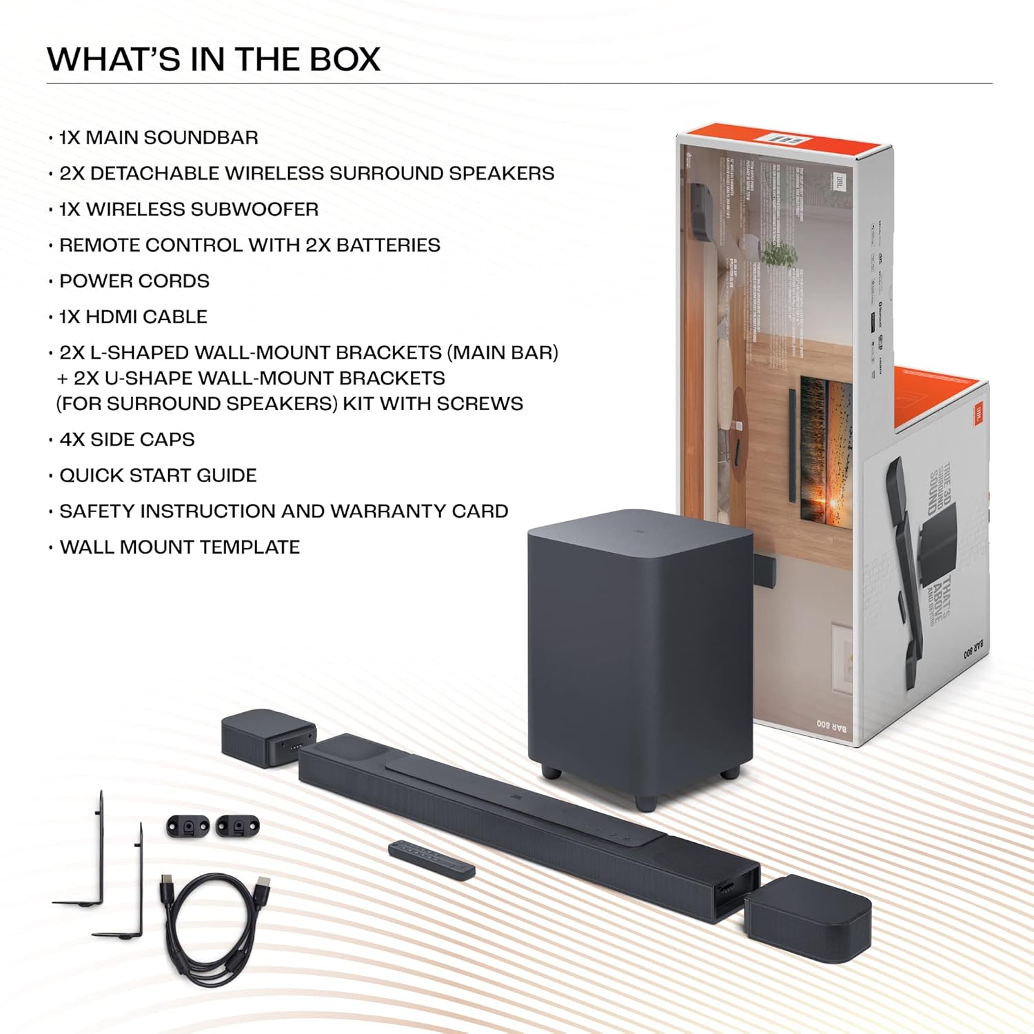 JBL SOUND BAR 800 MK2 7.1 SPEAKER BLACK thumbnail 9