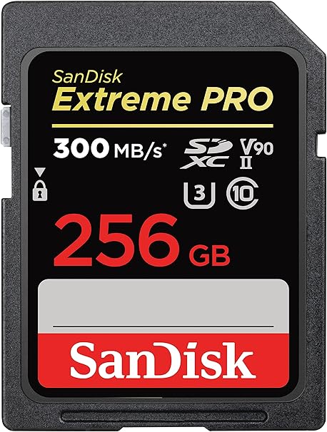 SANDISK EXTREME PRO SDXC UHS-II CARD 256GB 300MB/S 4K SDSDXDK-256G-GN4IN thumbnail 2