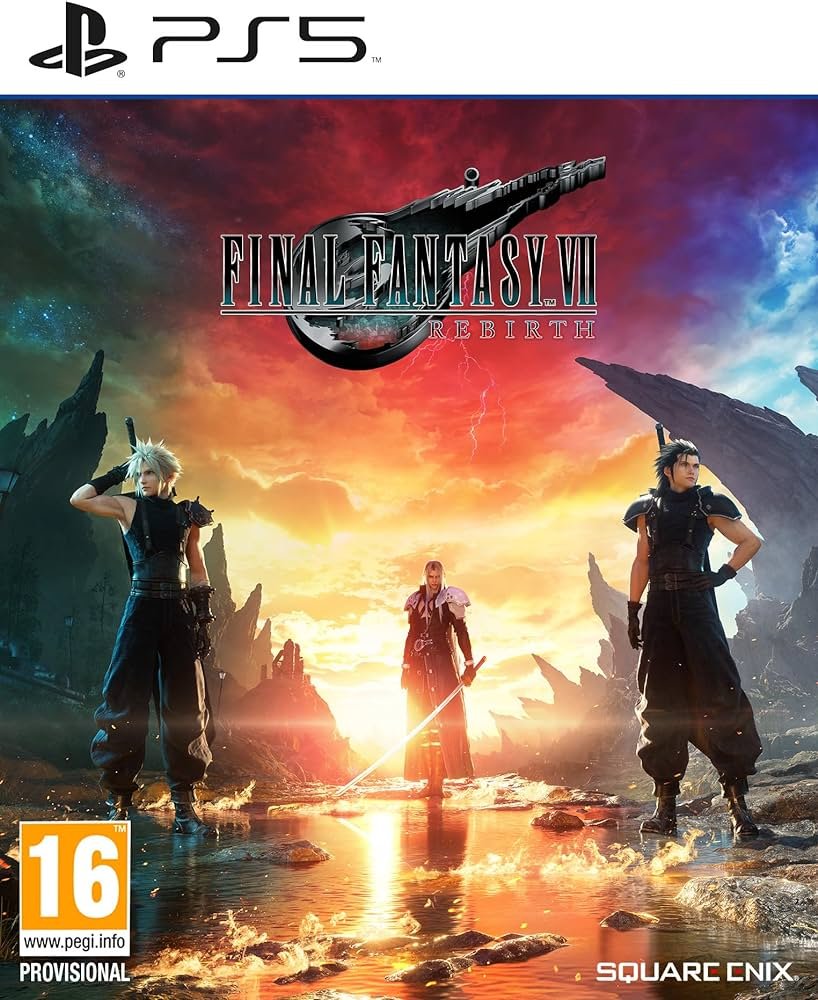 Sony PS5 Final Fantasy VII Rebirth Game CD : Return to Midgar