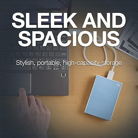 SEAGATE 4TB EXTERNAL ONE TOUCH PORTABLE HDD BLUE STKC4000402 thumbnail 14