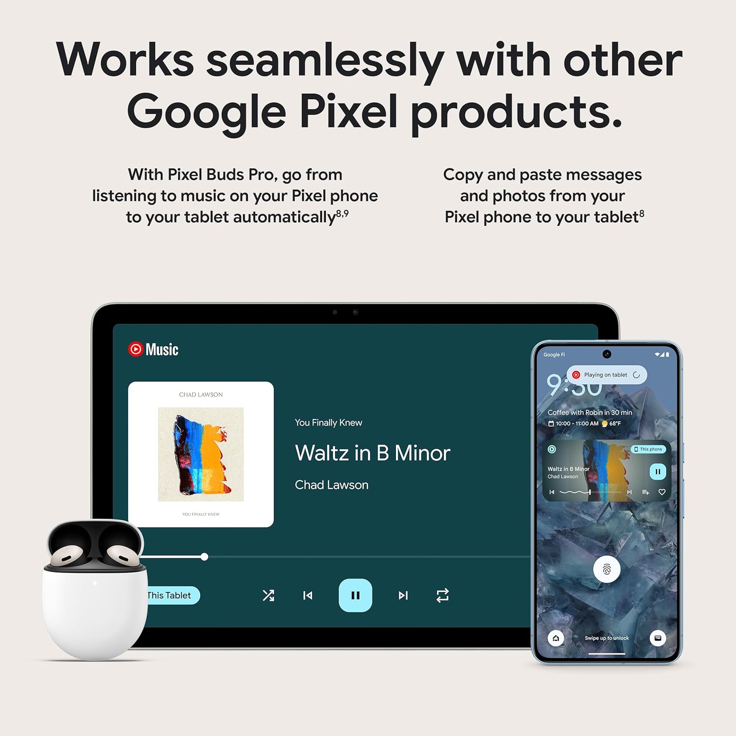 GOOGLE PIXEL 256GB TABLET HAZEL thumbnail 9
