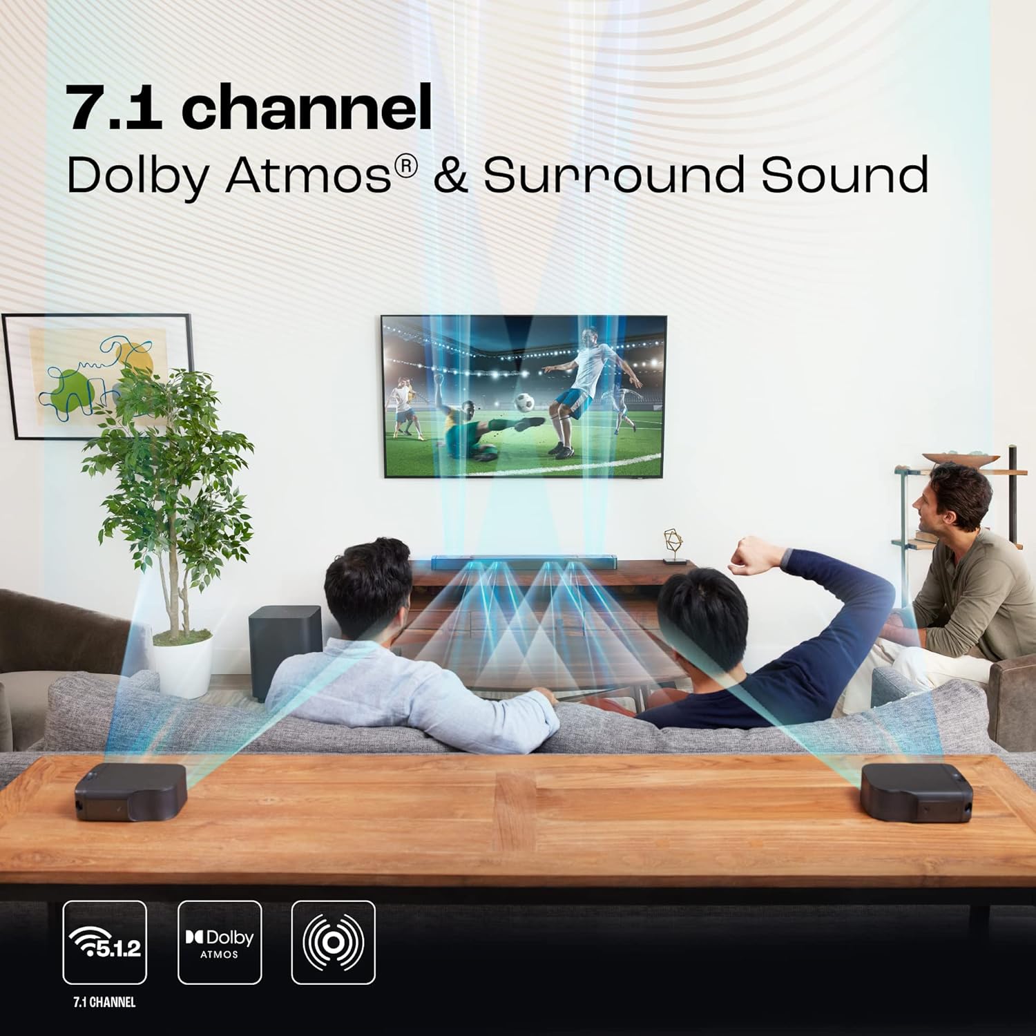 JBL SOUND BAR 800 MK2 7.1 SPEAKER BLACK thumbnail 2