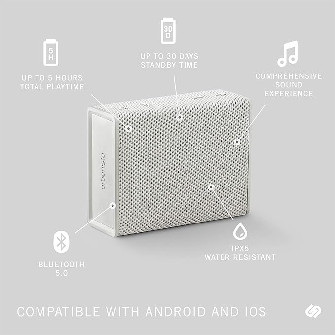 URBANISTA SYDNEY PORTABLE SPEAKER MIDNIGHT WHITE MIST thumbnail 3