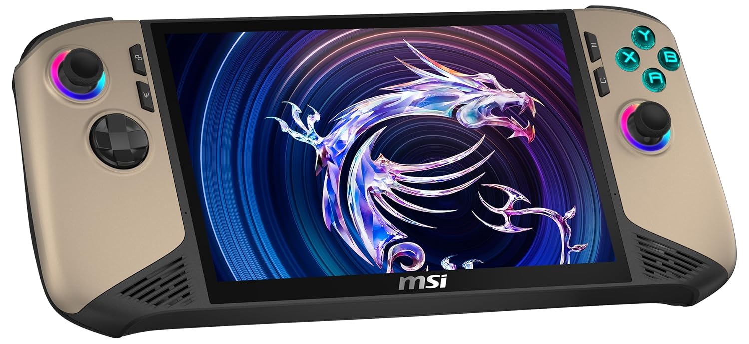 MSI CLAW 8 INTEL CORE ULTRA 7 8 INCH FHD 120HZ 32GB RAM 1TB SSD WIN 11 GAMING CONSOLE AI+ A2VM thumbnail 7