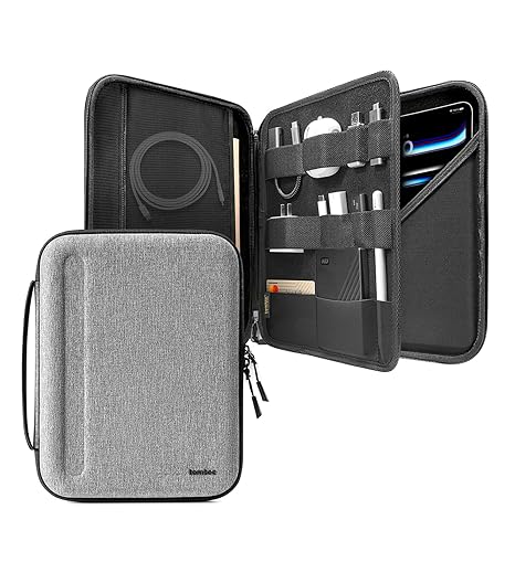 TOMTOC FANCYCASE-B06 12.9 INCH IPAD CASE GRAY B06B1G2 thumbnail 2