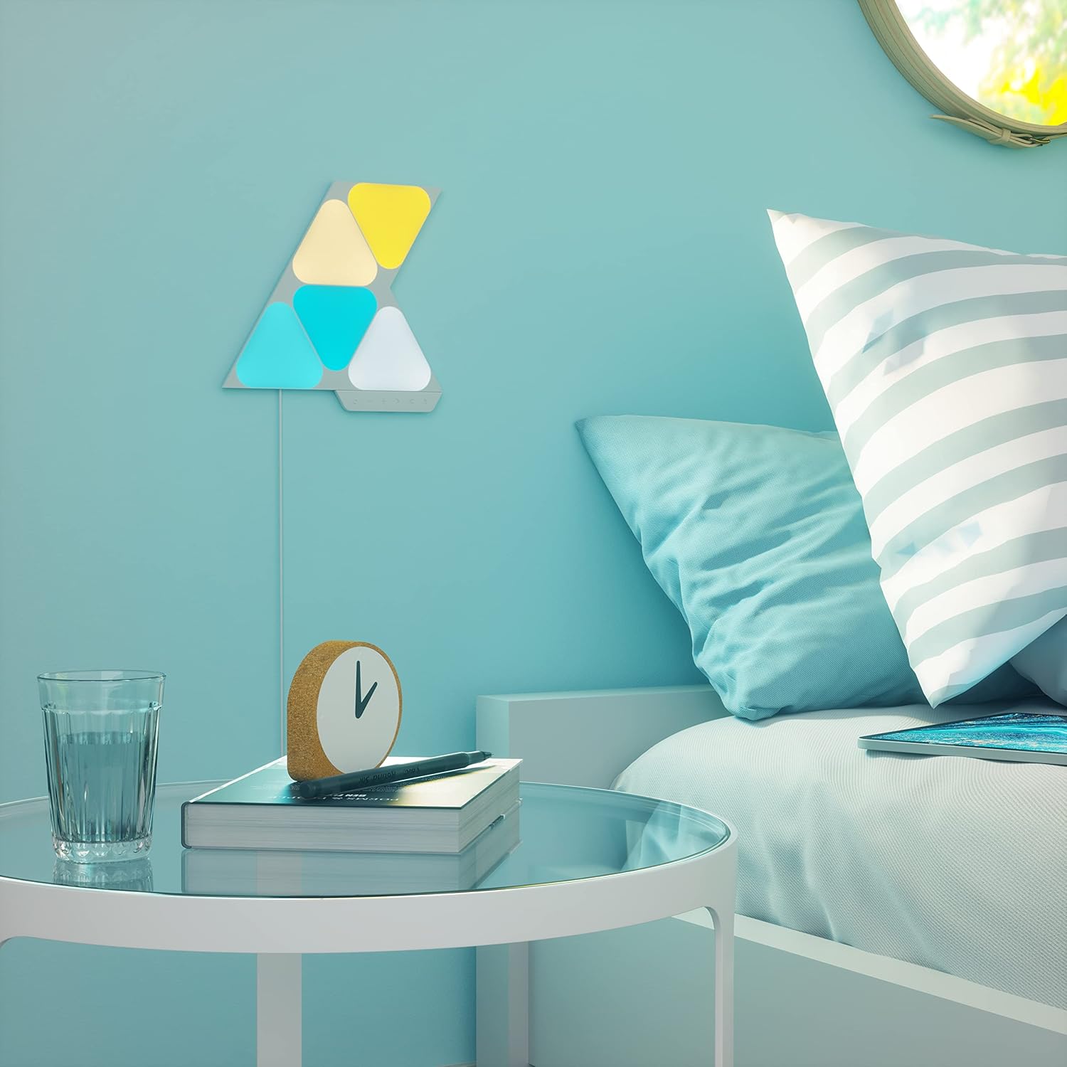 NANOLEAF SHAPES TRIANGLE MINI STARTER KIT WHITE 5 PACK thumbnail 6